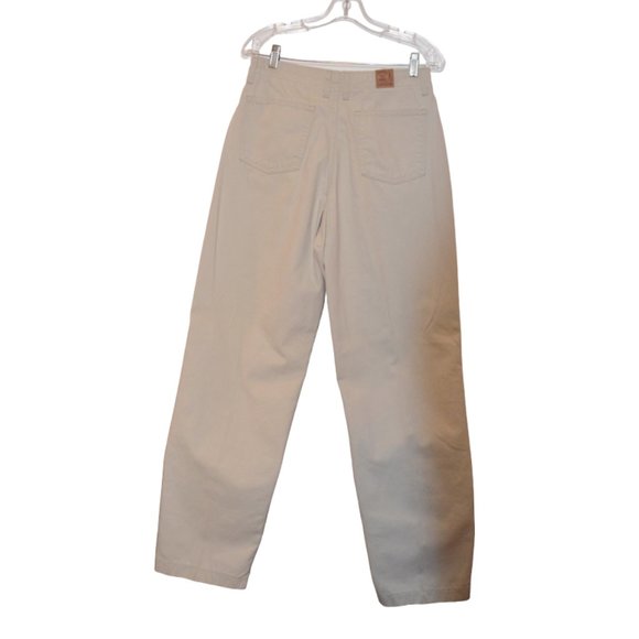 Riders Vintage USA Durable & Comfortable White Cream Denim Men Pants 10 M - Picture 6 of 9